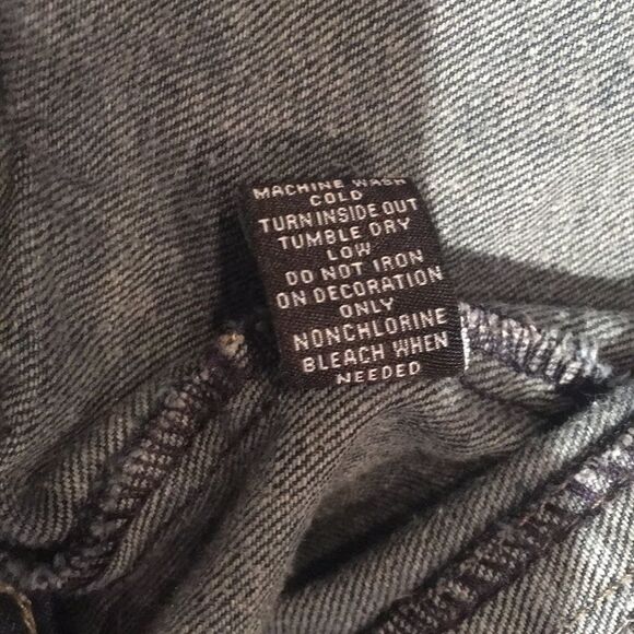 Bundle Sale 3 for $15 | Rue 21 Blue Dark Jean Jacket Size Medium - Picture 8 of 13